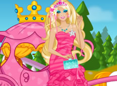 Princesa Barbie Pronta para o Baile
