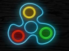 Spinner de Neon